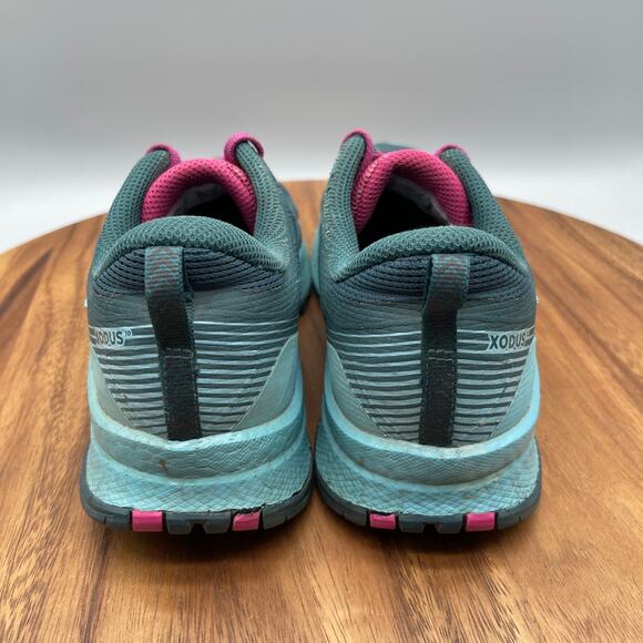 Saucony Xodus 10 Shoes Womens Size 7.5 Green Trail Running Walking Hiking - Picture 4 of 8